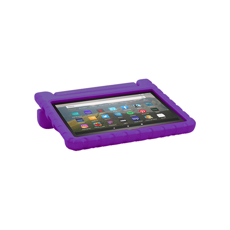 Rixus RXTC06 For iPad Pro 11 (2024, 2022, 2021, 2020, 2018), iPad Air 4, Air 5 10.9''  Tablet Kids Case Purple