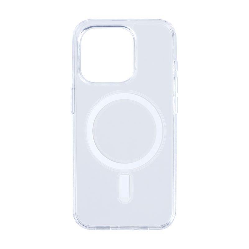 Rixus Para Funda magnética transparente iPhone 15 Pro