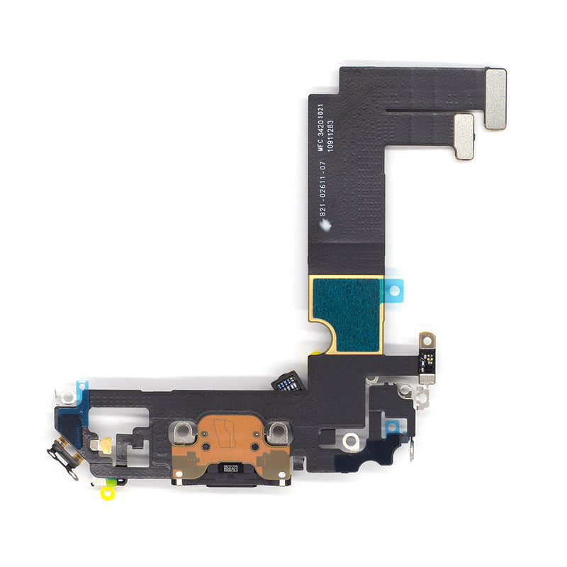 Para iPhone 12 Mini Sistema Conector Flex Board Negro