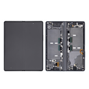 Samsung Galaxy Z Fold2 5G F916B Display And Digitizer With Frame Mystic Black With Red Hinge Service Pack