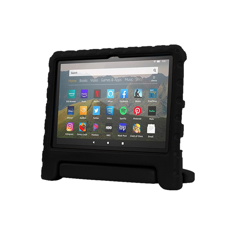 Rixus RXTC06 Tablet Kids Case 10.2 (2021,2019) iPad Air 3 10.5 (2019) iPad Pro 10.5 (2018) Noir