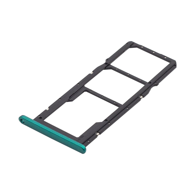 Porte carte Sim et SD Huawei Y6p Vert Emeraude