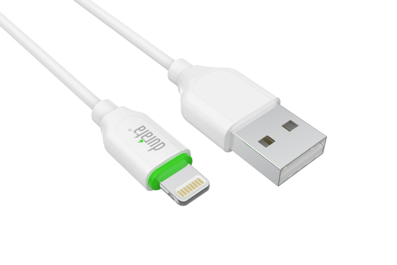 Durata Boost Data Cable Lightning 100cm Blanc DR-U81A