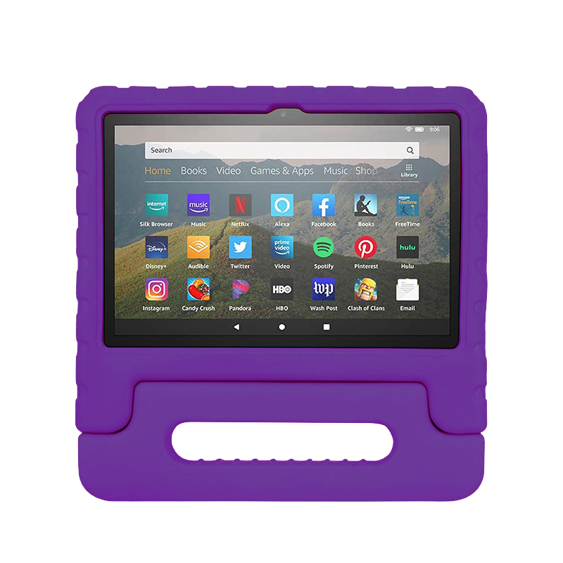 Rixus RXTC06 Pour iPad Mini 1, 2, 3, 4, 5, 7.9 Tablette Etui Kids Violet