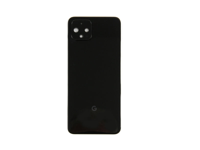 Google Pixel 4 Tapa Trasera Solo Negro + Lente