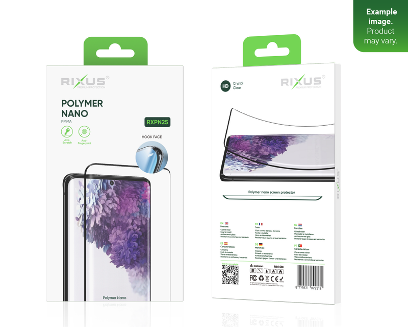 Rixus Pour Samsung Galaxy S23 Plus Polymer Nano Glass