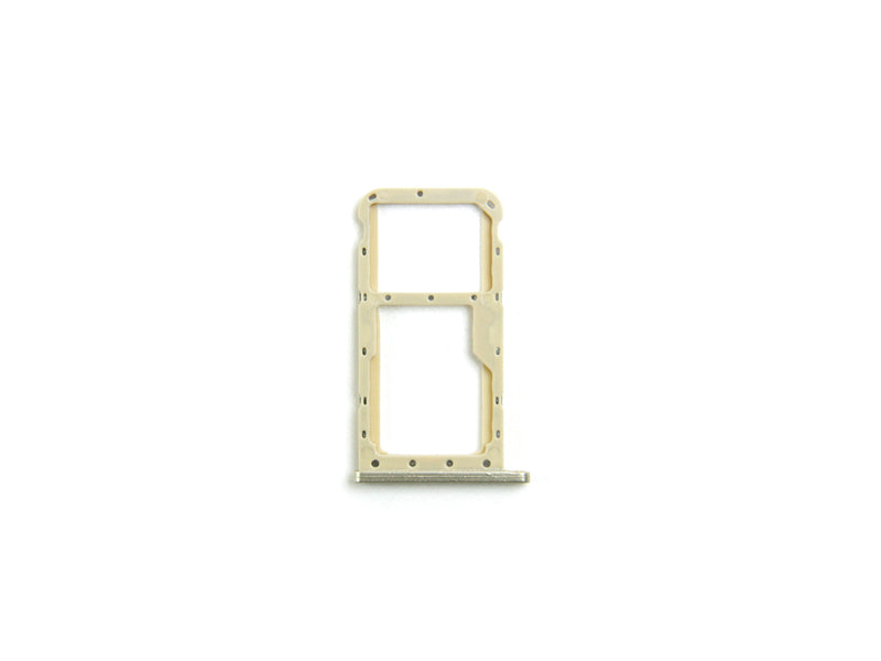 Porte carte Sim et SD Huawei P20 Lite Or