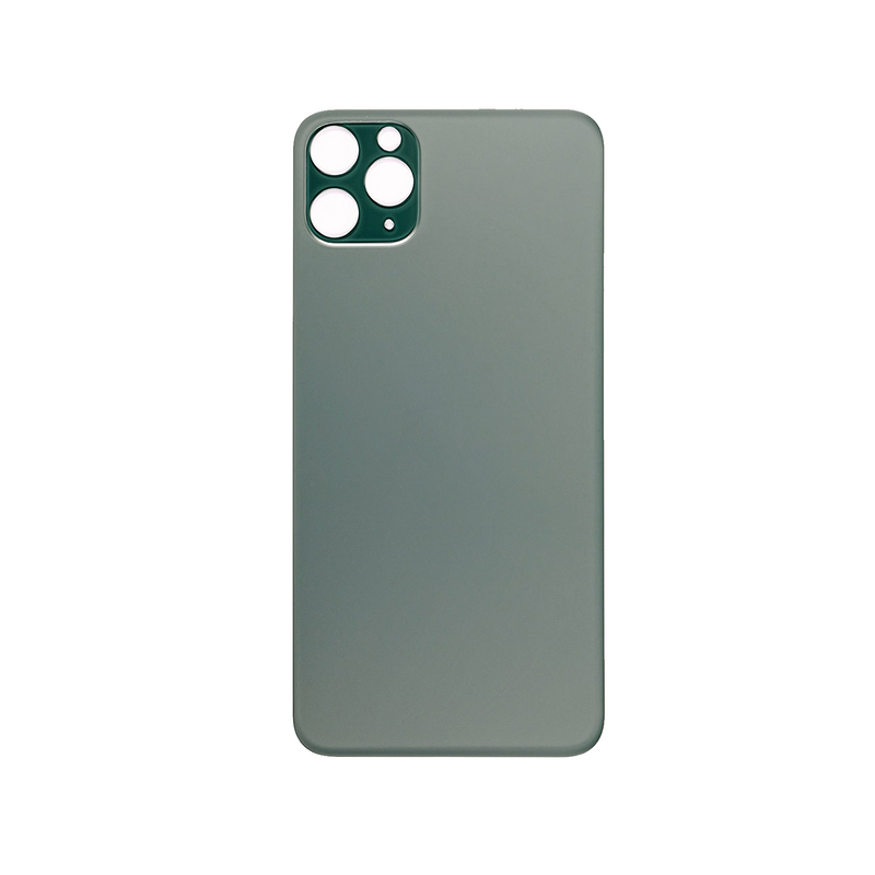 Pour iPhone 11 Pro Max Extra Glass Green (Cadre de l'appareil photo élargi)