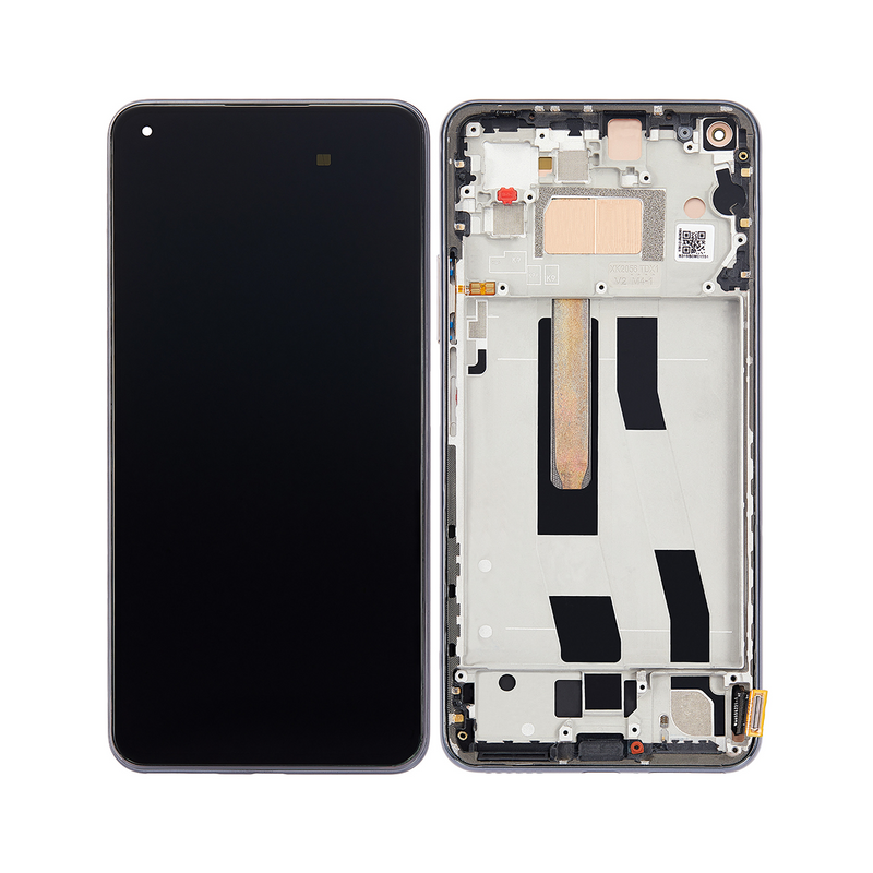 Xiaomi Mi 11 Lite 5G NE Display And Digitizer With Frame Truffle Black