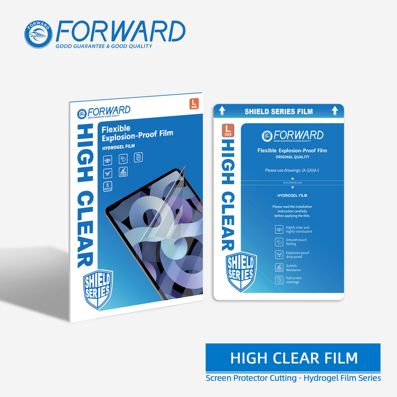 Forward 16" High-Clear Flexible Explosion-proof Film (5 Pieces)