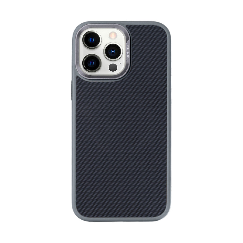 Rixus Mag Carbon With MagSafe For iPhone 15 Pro Titanium Grey