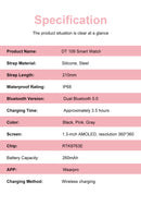 DTNO 1 DT109 Smart Watch Black