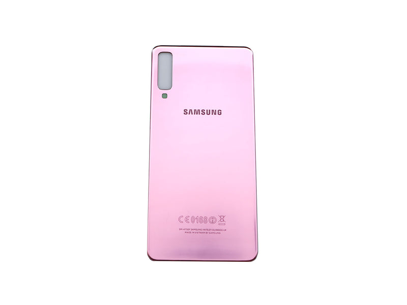 Samsung Galaxy A7 A750F (2018) Coque arrière rose sans objectif (OEM)