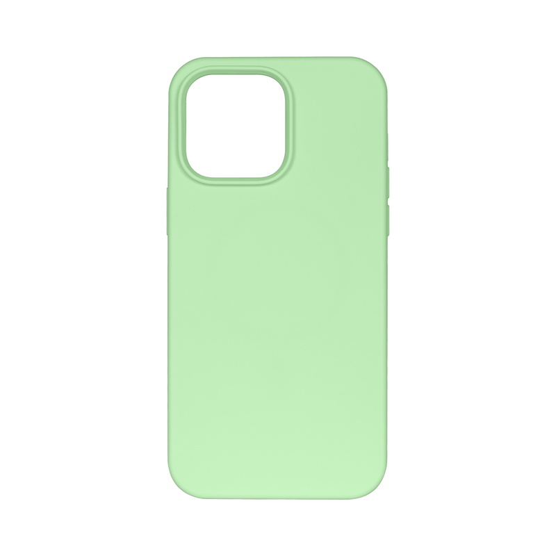 Rixus For iPhone 15 Plus Soft TPU Phone Case Matcha Green