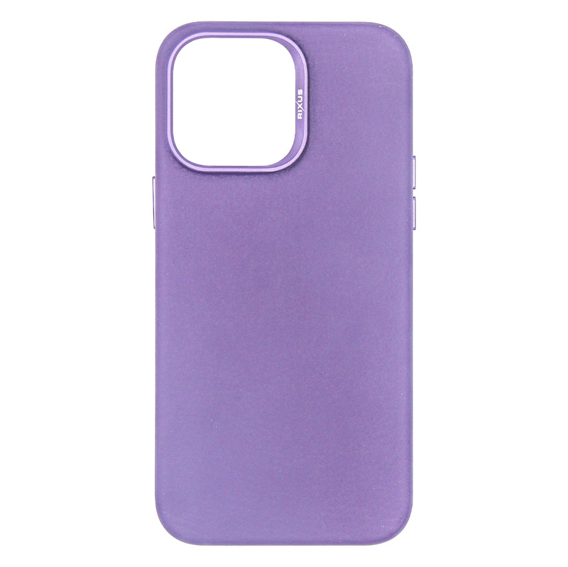 Rixus Classic 02 Case With MagSafe Pour iPhone 14 Pro Max Violet