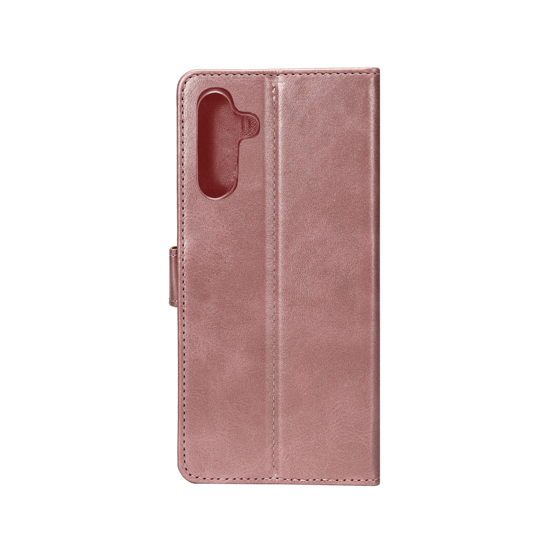 Rixus Bookcase For Samsung Galaxy A16 A166E Pink