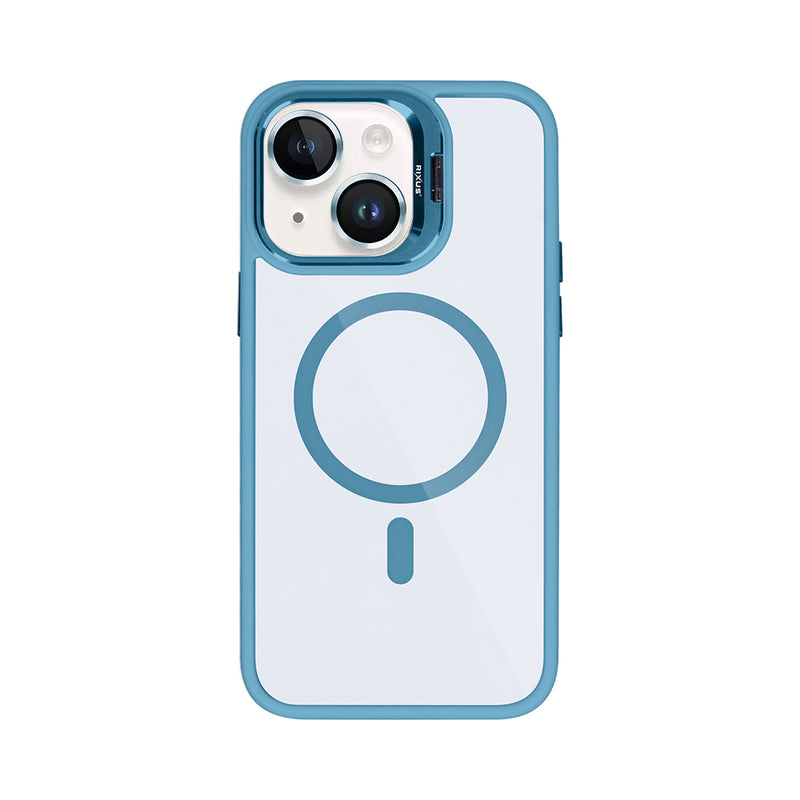 Rixus Classic 03 Case With MagSafe For iPhone 13 Light Blue