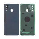 Samsung Galaxy A40 A405F Back Cover Black With Lens (OEM)