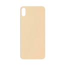 For iPhone Xs Max Extra Glass Gold (Enlarged camera frame)