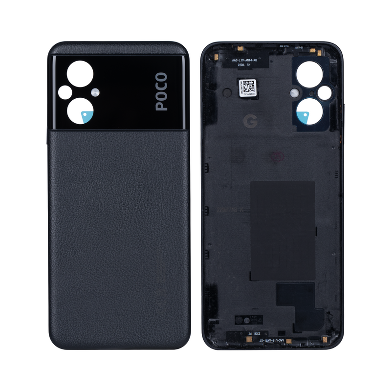 Xiaomi Poco M5 4G (22071219CG) Back Cover Without Lens Black OEM