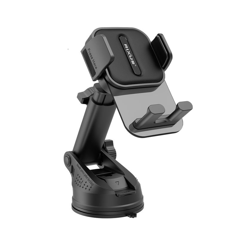 Rixus RXHW11 Car Suction Cup Holder Black