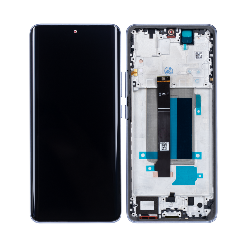 Xiaomi Redmi Note 13 Pro Plus 5G (23090RA98G) Display And Digitizer With Frame Violet OEM