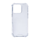 Rixus For iPhone 16 Pro Anti-Burst Case Transparent