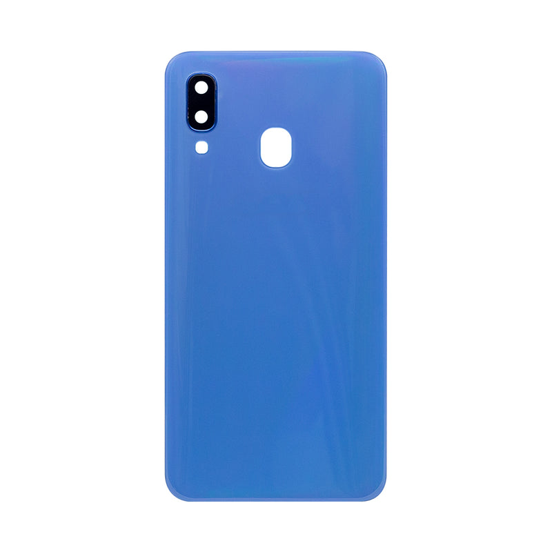 Samsung Galaxy A40 A405F Couvercle arrière bleu avec lentille (OEM)