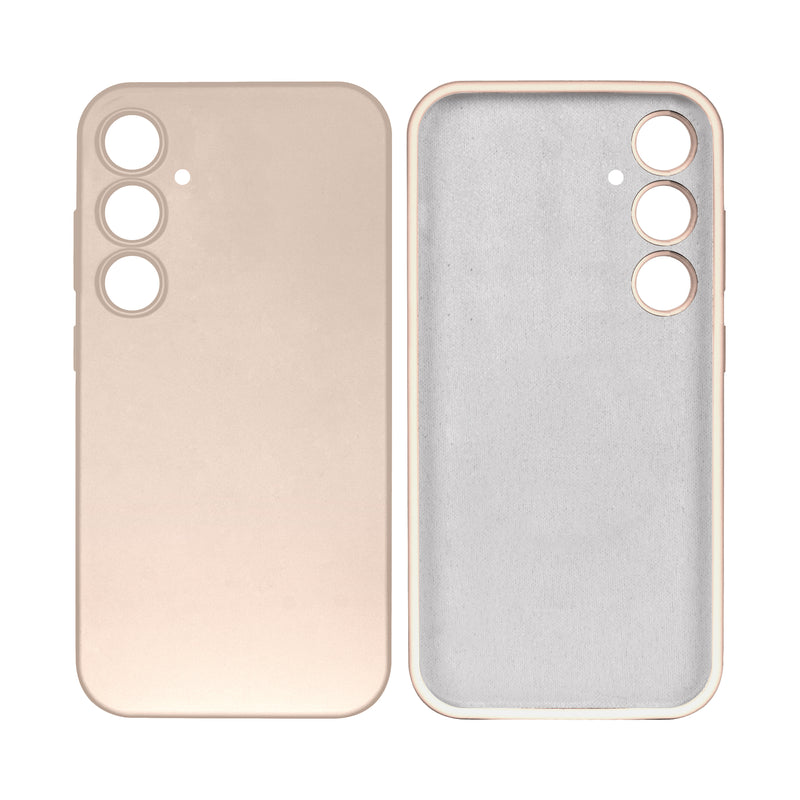 Rixus For Samsung Galaxy S24 5G S921B Soft TPU Phone Case Gold