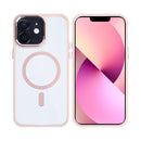 Rixus Classic 04 Case With MagSafe For iPhone 12 Pink