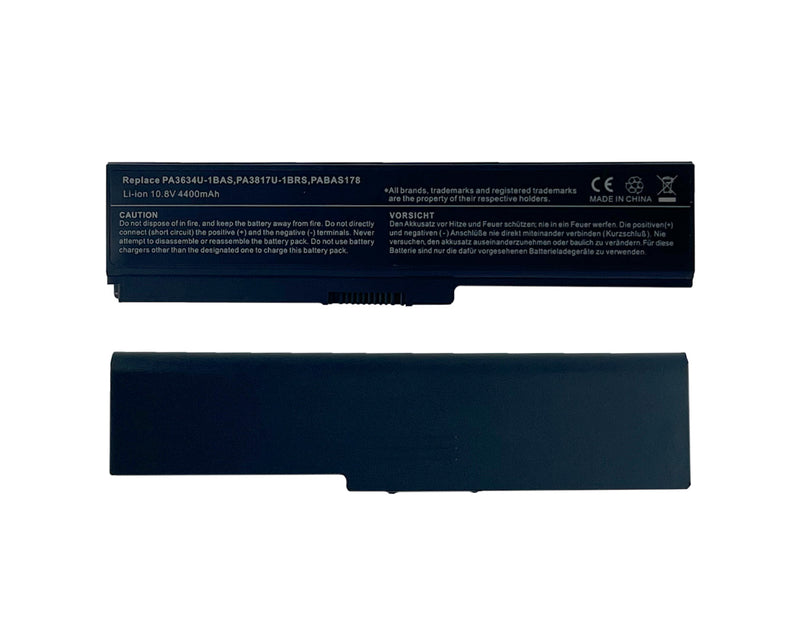 Batería Portátil Toshiba 3634 Negra (10.8V/4400mAh)