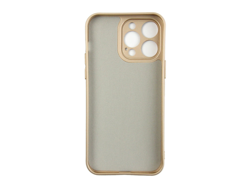 Rixus Para iPhone 14 Pro Max Soft TPU Phone Case Oro