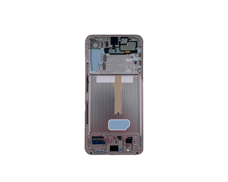 Samsung Galaxy S22 Plus S906B Display And Digitizer With Frame Pink Gold Service Pack