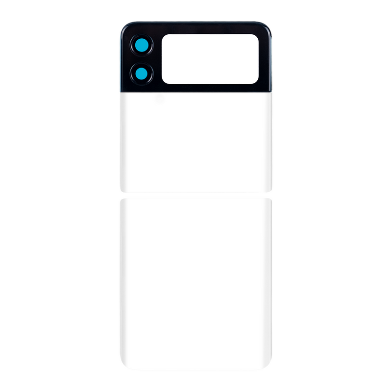 Samsung Galaxy Z Flip3 5G F711B Back Cover White With Lens (OEM)