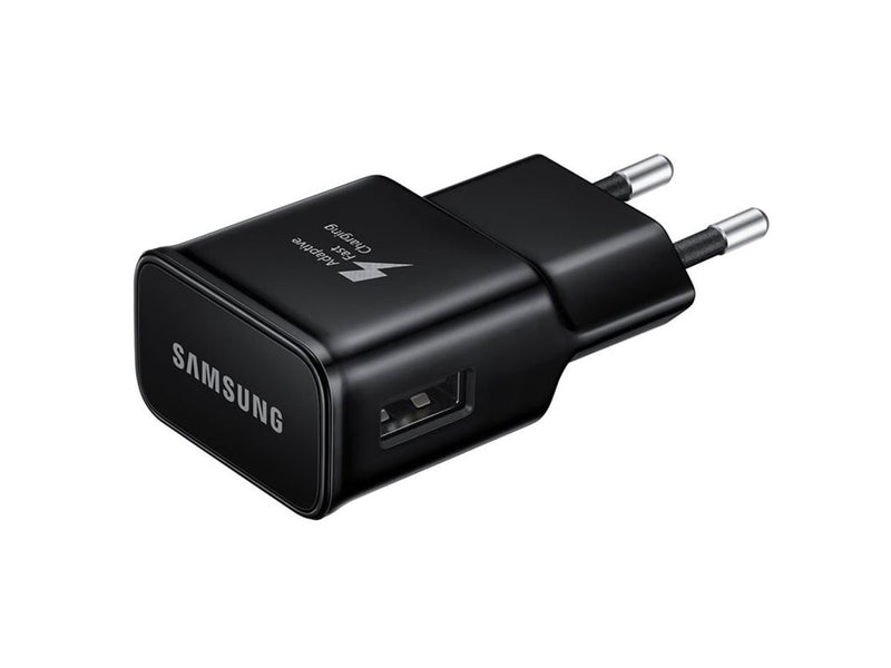 Cargador rápido Samsung USB-A 15W EP-TA20EBE Negro a granel