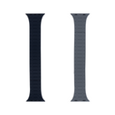 For Apple Watch 42mm, 44mm, 45mm, 49mm Magnetic Silicone Band Double Color Black/Gray Retail Box