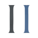 For Apple Watch 42mm, 44mm, 45mm,49mm Magnetic Silicone Band Double Color Dark Green/Blue Retail Box