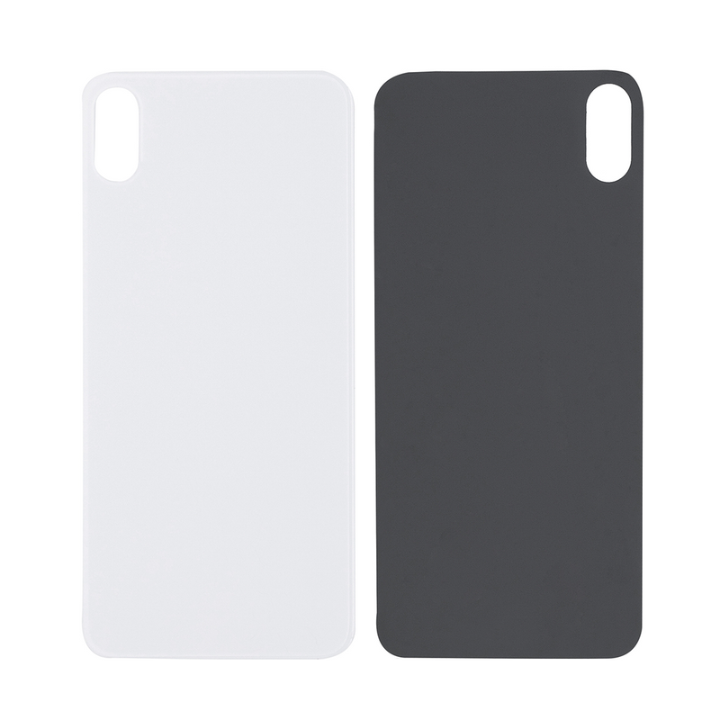 Pour iPhone Xs Max Extra Glass White (cadre élargi de l'appareil photo)