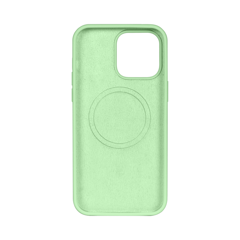 Rixus Para Funda de TPU blanda para iPhone 14 Plus con MagSafe Matcha