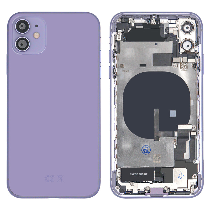 For iPhone 11 Back Housing Complete Purple