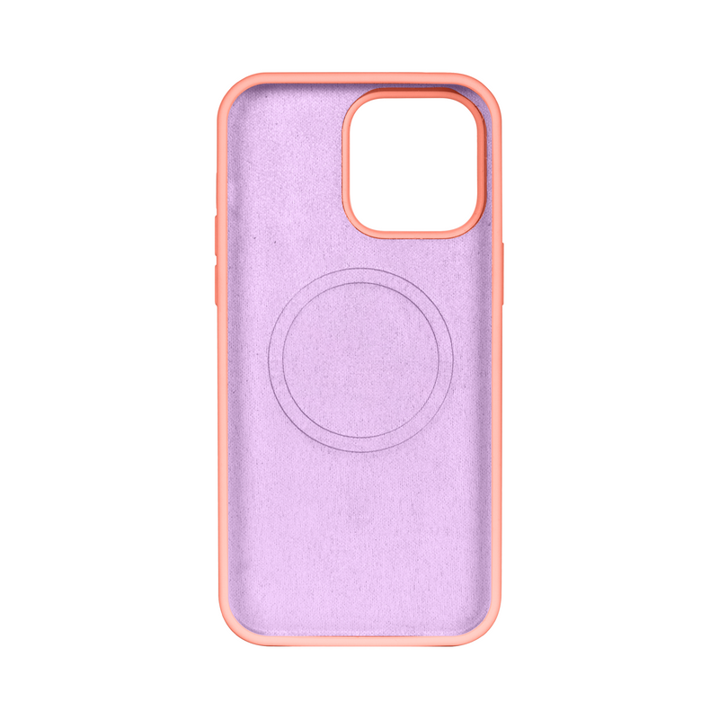 Rixus For iPhone 13 Pro Max Soft TPU Phone Case With MagSafe Pink