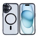 Rixus Classic 04 Case With MagSafe For iPhone 16 Black