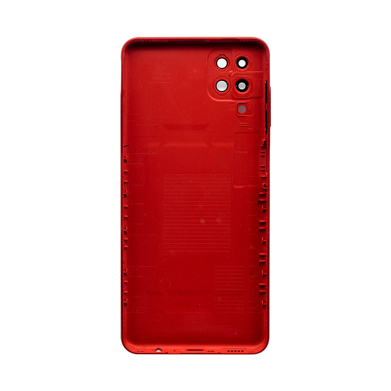 Samsung Galaxy A12 A125F Couvercle arrière rouge avec lentille (OEM)