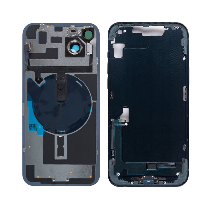 For iPhone 14 Plus Complete Housing Incl. All Small Parts Without Battery And Back Camera Black