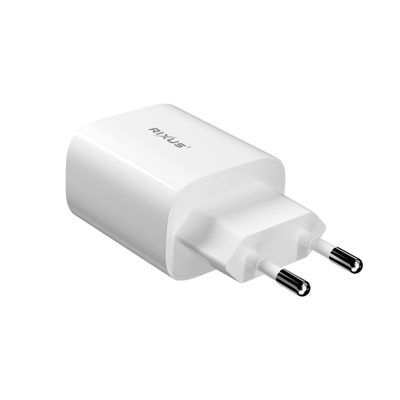 Rixus RX209 Adaptive Fast Charger USB-C 20W White