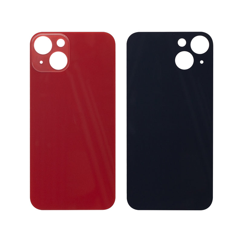 Pour iPhone 13 Extra Glass Red (cadre de caméra élargi)