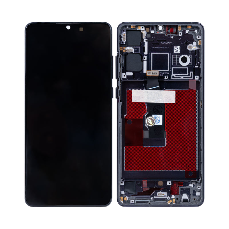 Huawei P30 (ELE-L29, ELE-L09) Display And Digitizer With Frame Black OEM