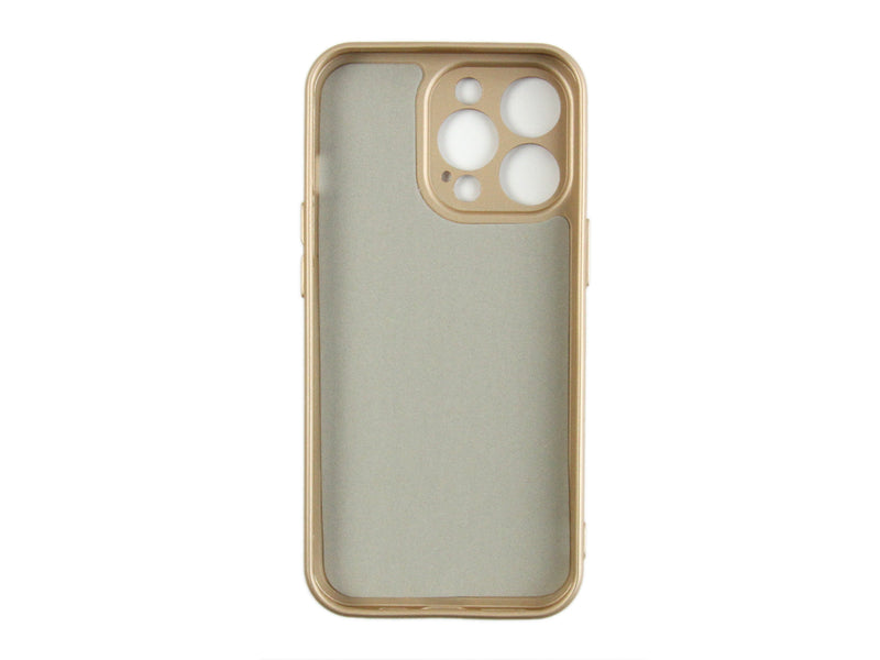 Rixus Para iPhone 13 Pro Soft TPU Phone Case Oro