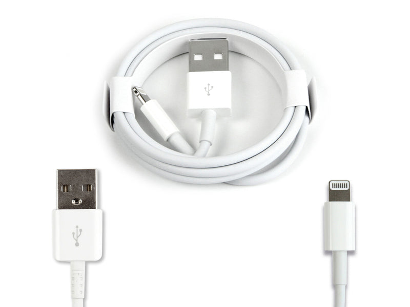 Pour Apple Câble USB-A vers Lightning 1m Boîte de vente au détail