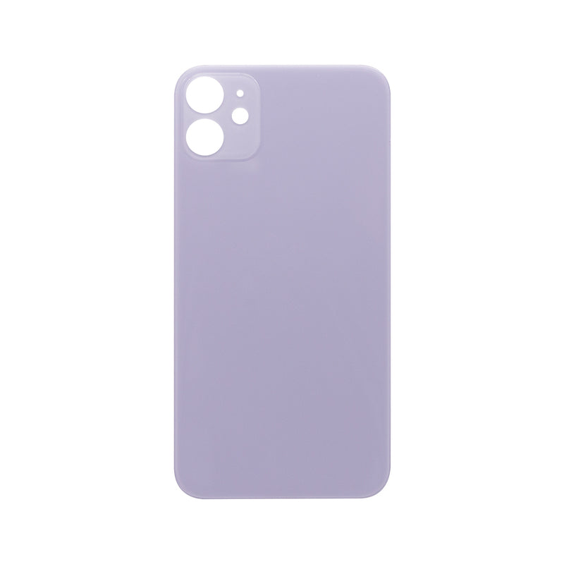 For iPhone 11 Extra Glass Purple (Enlarged camera frame)